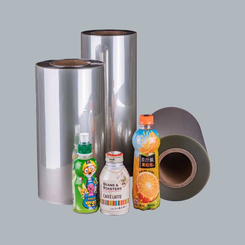 Enkel brutogewicht 1000 kg PETG krimpfolie voor verpakking Kan worden bedrukt met flexografisch of diepdrukken Transparant